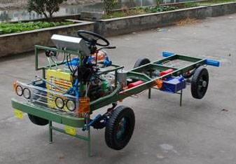 解放CA1122透明整车教学模型