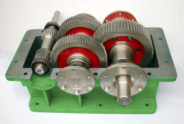 减速器教学模型(铝制教学模型.减速器模型)